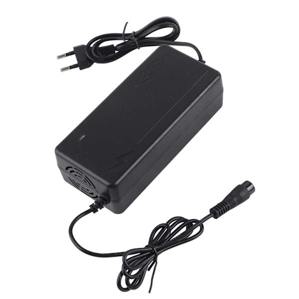 60V 12AH Portabel Universell Batteriladdare i Plast för Elektrisk Skoter Cykel DC67.2V 2A EU-kontakt 100-240V
