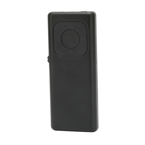 MP3-spelare med förlustfritt ljudstöd, 64 GB minneskort, bärbar mini-musikspelare för studier, arbete och avkoppling, svart