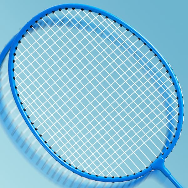 Badmintonracketar Legering Lättviktig Elastisk T-Stöd Badmintonracketar för Professionella Nybörjare