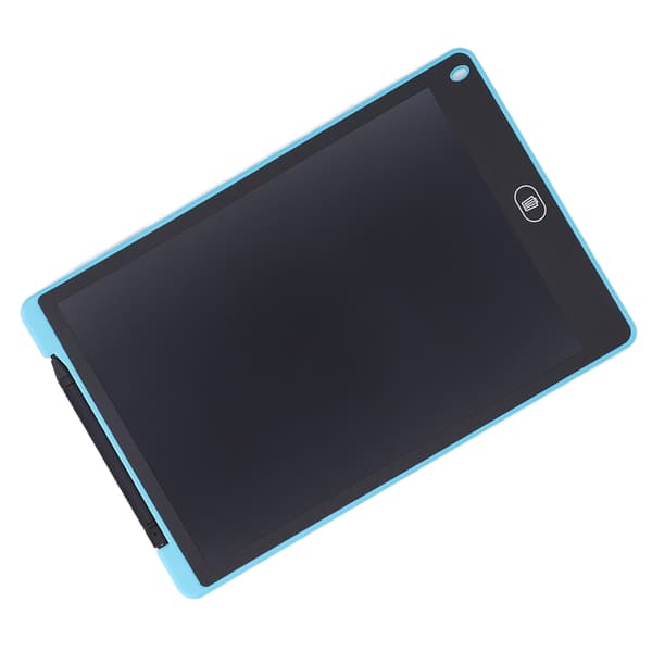 12in LCD Elektronisk Tablet Håndskriftstavle til Børns Graffiti Tegning med 40MAH Batteri Blå