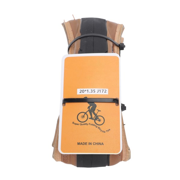 20x1,35 tommer sammenfoldelig landevejscykeldæk - holdbart og holdbart gummi