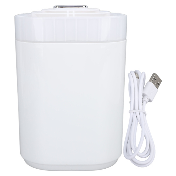 Moon White Portable Mini Luftfuktare med stor kapacitet för hemmets sovrum - Desktop RGB Ambient Light