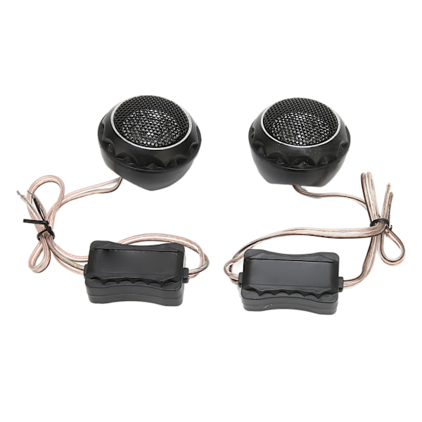 2 stk. Dome Tweeter 140W Metallisk Jern Højttaler Universal til Bil Lydsystemer