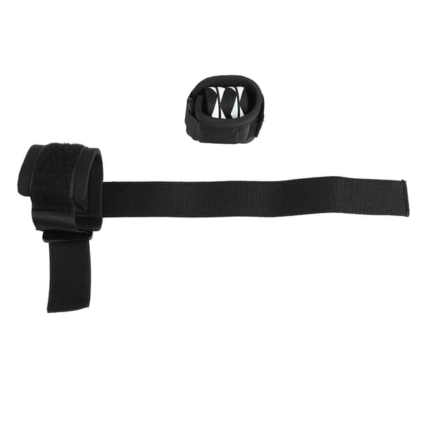 2 st. Viktlyftningsbälte Handgrepp Stöd Handledsremmar för Pull Up Horisontell Stång Hantel Sport