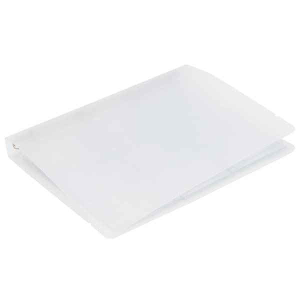 Transparent Binder Foto Organizer Badge Opbevaringsbog Perforeret Ring Samlemappe 6 Sider Shell 9 Hul Inderside