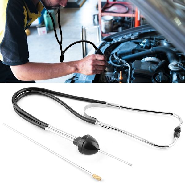Auto Mekanik Cylinder Stetoskop Bilmotor Diagnostisk Værktøj Lytteværktøj