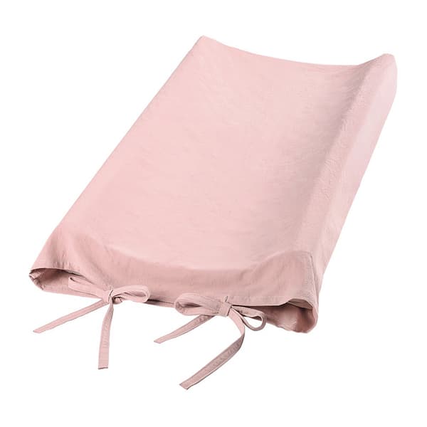 Betræk til puslepude, blødt og åndbart, til nyfødte spædbørn, pink