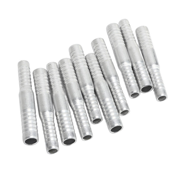 Universal Fit 50 stk. Aluminium Aircondition Slange Barbefitting til bil Lastbil Modifikation - 11 mm til 12,5 mm muffe