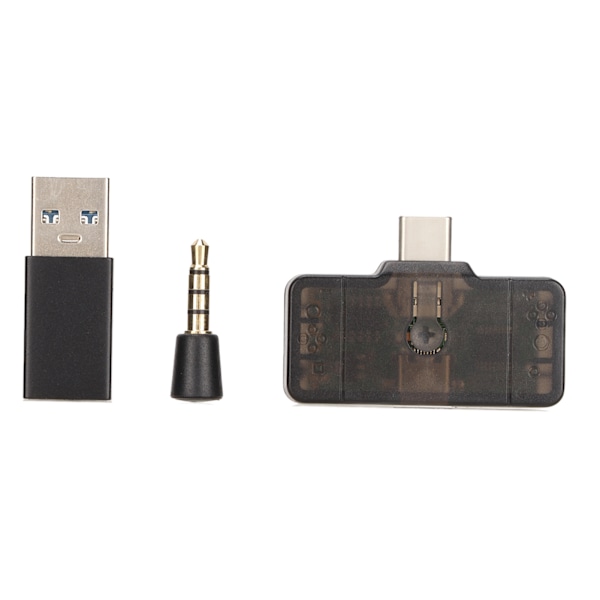 HS‑SW287 Bluetooth-lähetin Monitoiminen Langaton Type C Bluetooth-sovitin PS4:lle PC:lle Musta