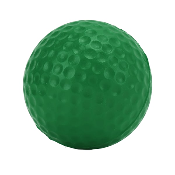 42,5 mm PU-skumgolfbollar Stark flexibilitet Utomhusgolfövningsboll för sport FitnessGrön