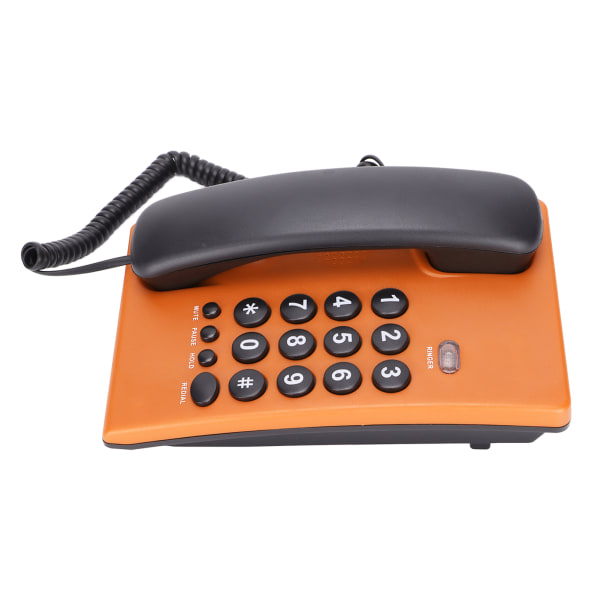 KXT504 Home Lankapuhelin Multi akkuton langallinen puhelin kaksoismagneettiluurilla toimistohotelliin (oranssi)