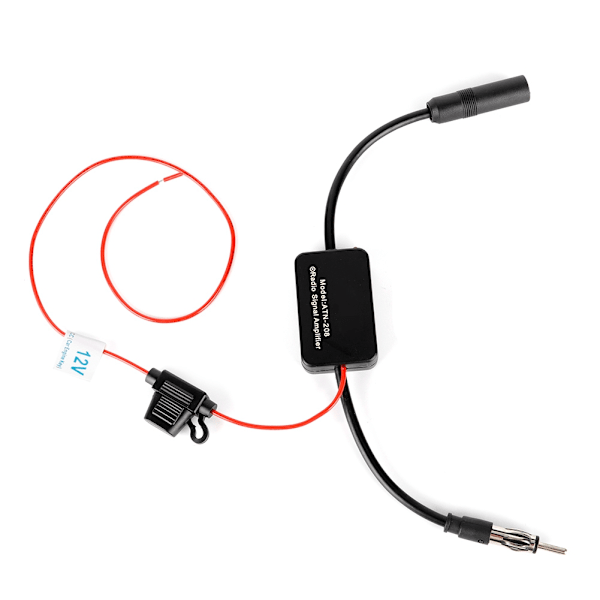 ANT-208 Universal Bilradio Signal FM/AM Antenneforsterker Vindskjermfeste Antenner