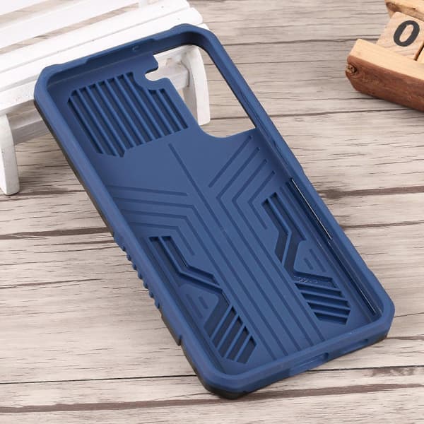 (Ny) För Samsung Galaxy S22+ 5G Armor Warrior Stötsäkert PC + TPU Mobilskal