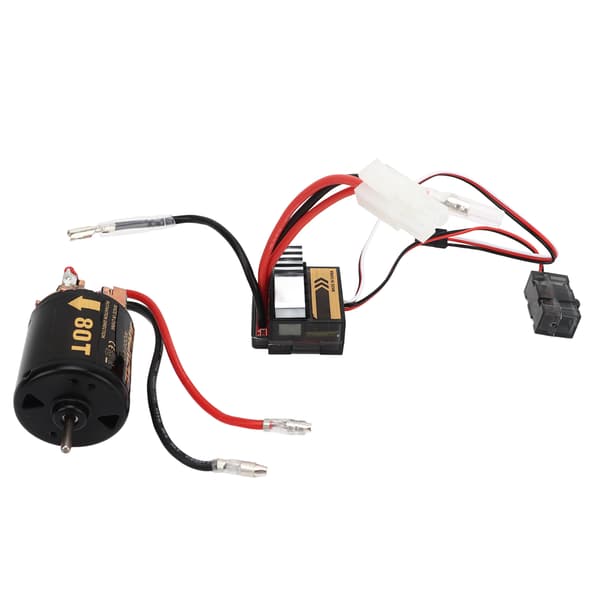RC Børstet Motor Højfrekvens Drivsystem 320A Børstet Motor ESC Klatrebil til Tamiya 80T