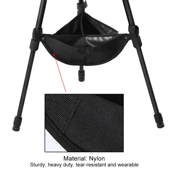 Tålig Svart Tripod Stabilisator Stenpåse