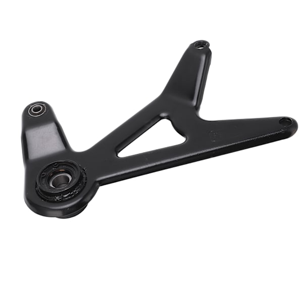 Rustbeskyttet sort aluminiumslegering Motorcykel Trekant Tilslutningsplade til GY6-50 60 80CC motor