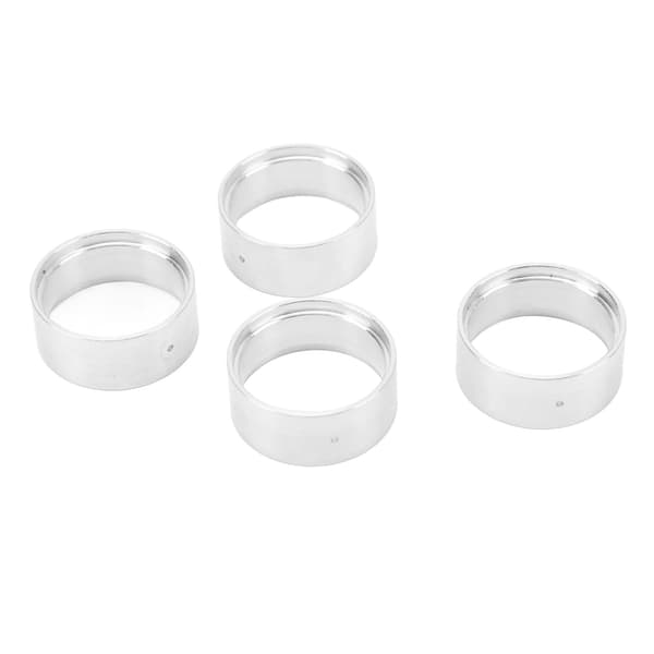4 stk. Indvendig Beadlock Ring Letvægts RC 1.0in Beadlock Fælg RC Beadlock Hjulring til Axial Scx24 1/24 Sølv