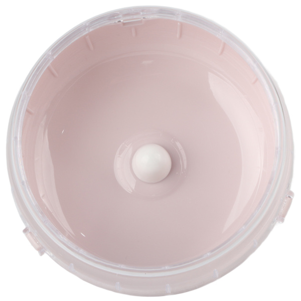 Springhjul Leksak Supertyst Rulle Träning för Små Husdjur Hamster Marsvin Rosa 14CM