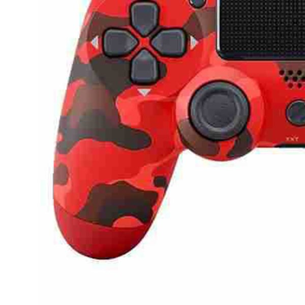 Trådløs Bluetooth Controller Stabil Dobbeltlags Krystalknapper Forureningsfri Gaming Controller til PS4 Indbygget Batteri