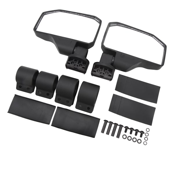 Clear Vision justerbart svart sidespeilsett for ATV UTV-motorsykkel