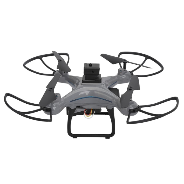Grå Optisk Flow Hindring Undgåelse Dual Camera RC Drone - Mini Quadcopter Legetøj med 1800mAh batteri til alderen 14 og opefter