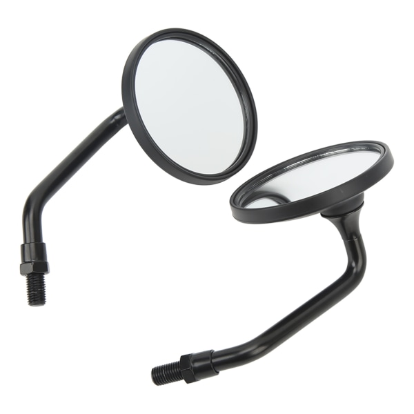 Wide Vision Motorcykelspejle, Universal 3,4-tommers styrsspejl (sort)