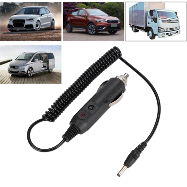 12-36V Billaddarkabel för Baofeng UV-5R Intercom Walkie Talkie