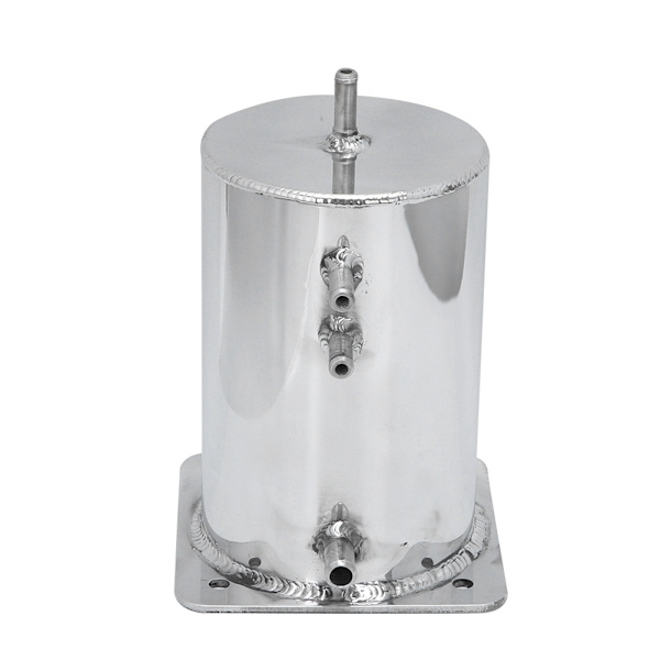 Alloy 2 LT Fuel Surge Tanks - Spegelpolerad för Race Drift Rally