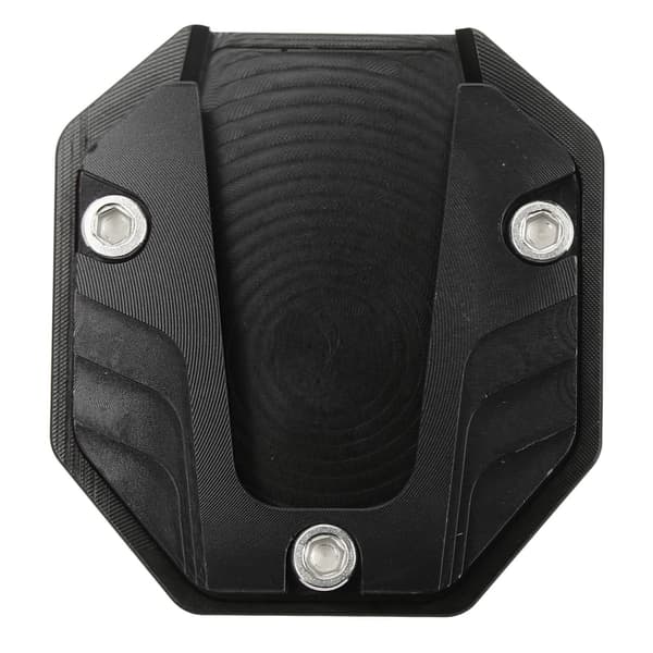 Motorcykel Side Støtte Plade Pad Høj Styrke Kickstand Pad Plade Støtte Tilbehør Sort