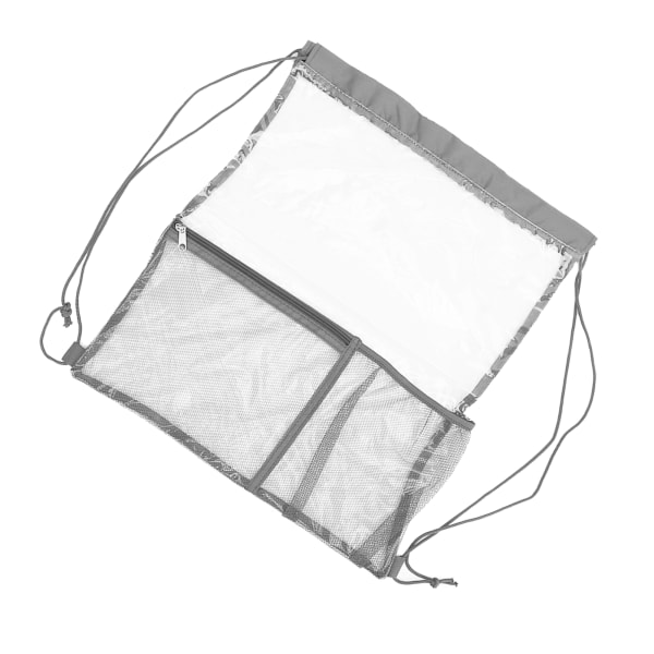 Foldbar klar PVC strandtaske med stor kapacitet