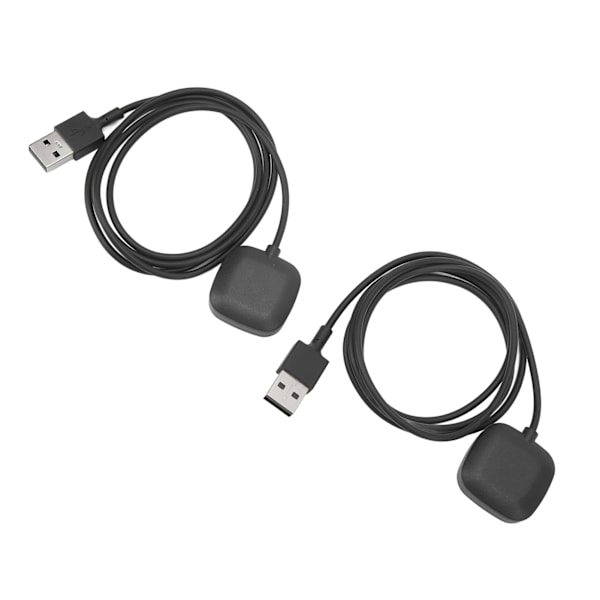Langaton latausasema Fitbit Versa 3 ja Sense - 2-pakkauksessa