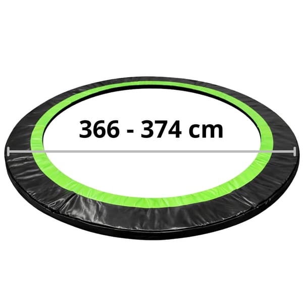 [SZ]Fjærbeskyttelse for trampoline 12 fot 360-376 cm, 10 mm polstring