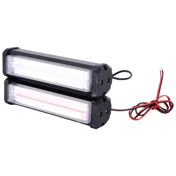 Rød Blå LED-blink Blinklys for motorsykler Biler UTV ATV Lastebiler