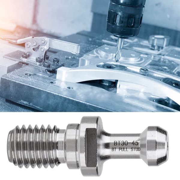 45° Forkrommet stål trekkbolt for freseverktøyholder (BT30-45°)