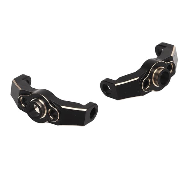 2 stk. Messing C Hub Carrier Professionel RC Messing Caster Montering med Lejer til Traxxas TRX4M 1/18 RC Bil