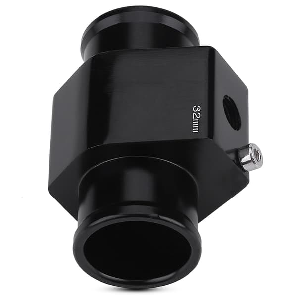 Bil Vandtemperatur Temperatur Samlingsrør Slange Sensor Måler Adapter 32mm