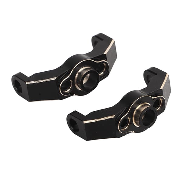 2 stk. Messing C Hub Carrier Professionel RC Messing Caster Montering med Lejer til Traxxas TRX4M 1/18 RC Bil