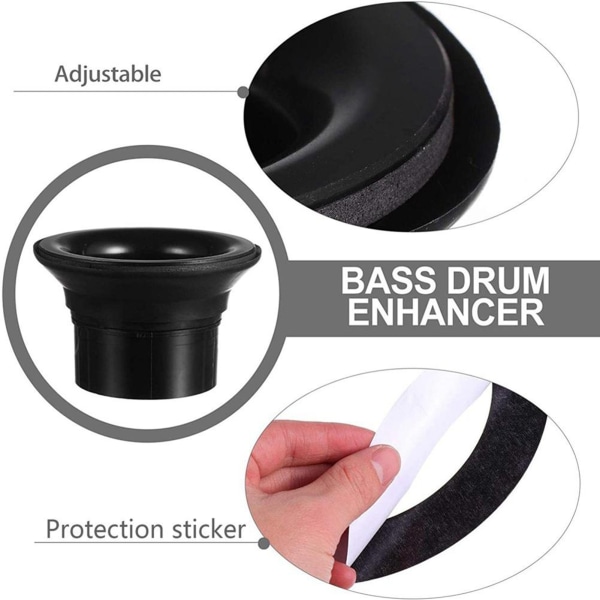 Bass Drum Enhancer Bass Drum Kick Enhancer for trommetilbehør