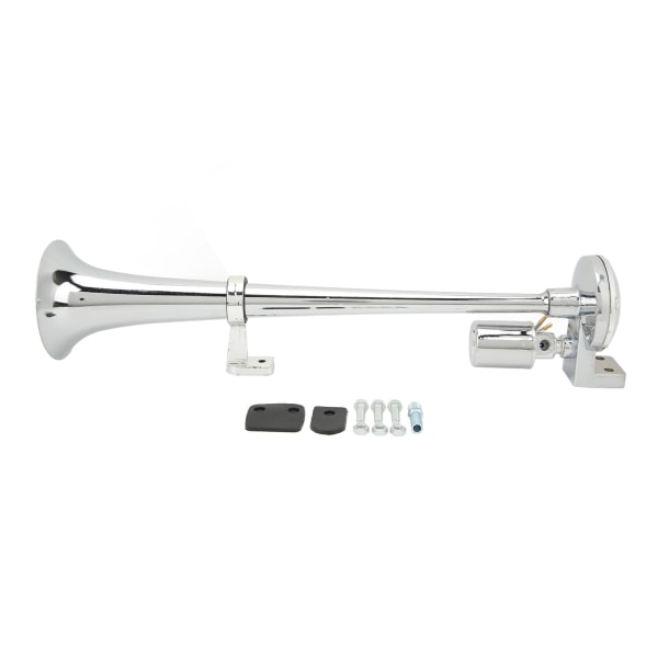 Super høyt 12V enkelt trompet luftkompressorhorn - Universal passform for biler, lastebiler, båter og motorsykler (150DB)