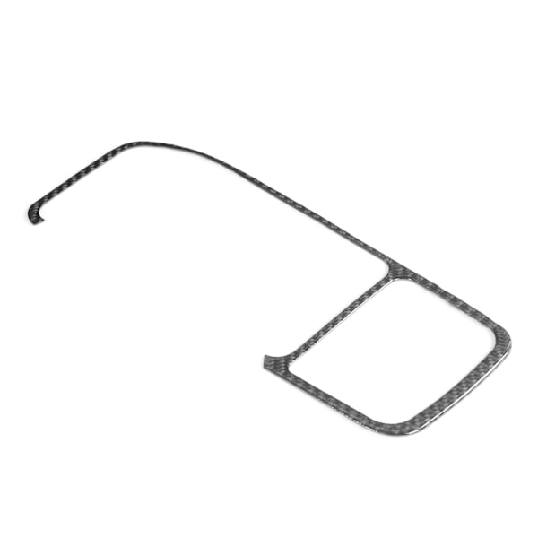 Kolfiberkonsol Navigation Trim Cover för Volvo V60 S60 2010-2017 LHD