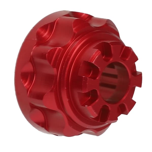 RC Differensialhus Aluminiumlegering foran og bak differensialhusdeksel Shell Reservedeler for 820564 1/10 RC Crawler Rød