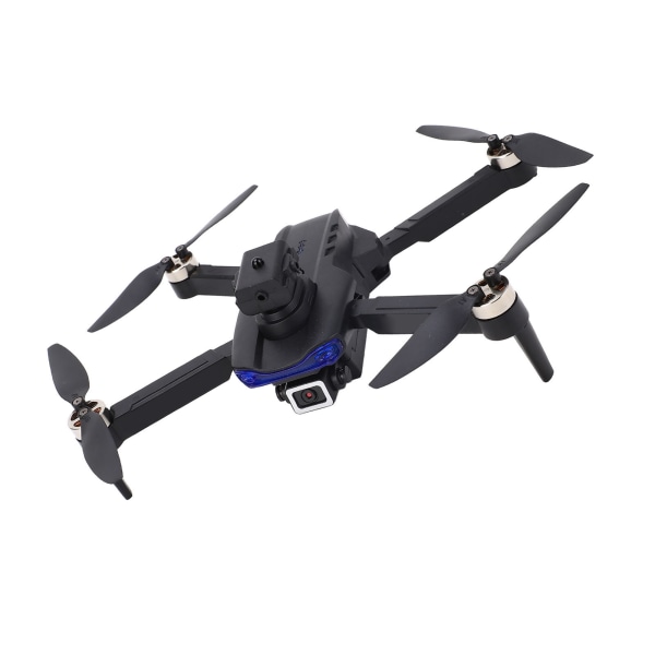 Foldbar RC-drone med hindringssensor, justerbar kameravinkel, lav støj og stabil svævning til aldre 14+