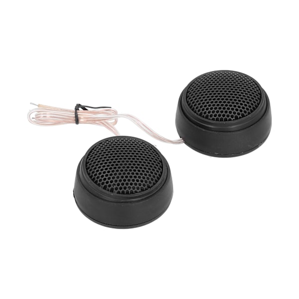Par Mini Højttaler Tweeter 360 Grader Justerbar 5KHz-20KHz 4Ω til Bus Minibus Mellembiler