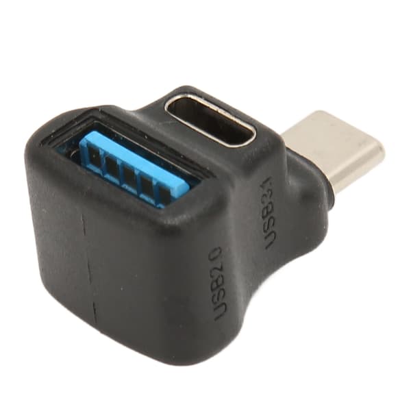 Typ C-delare Adapter PD 100W Laddning 8K Video 20Gbps 90 Grader Typ C till Typ C USB A Konverter för Laptop Controller
