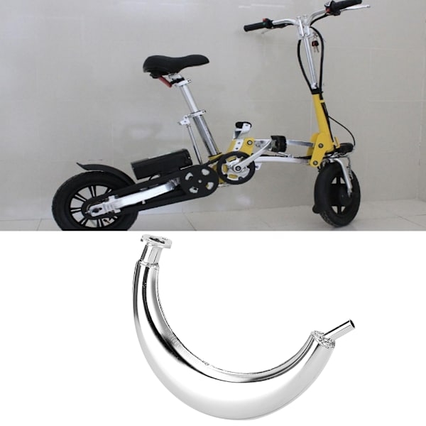 Kromattu pakoputki 80cc 66cc 49cc moottoripyörään - tyylikäs ja kestävä