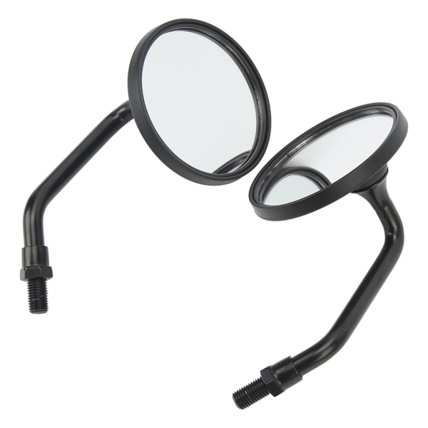 Wide Vision Motorcykelspejle, Universal 3,4-tommers styrsspejl (sort)