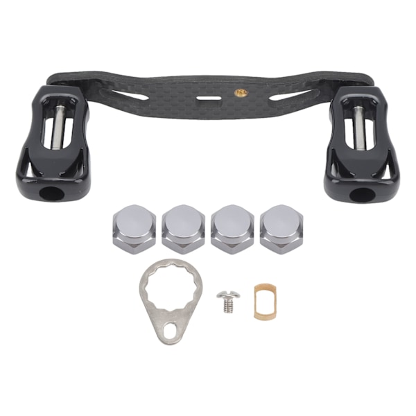 Carbon Fiber Baitcasting Fiskespolehåndtag - 85 mm/3,3 tommer