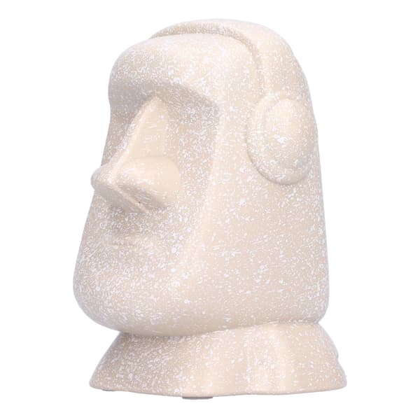 Originalitet Statue Bluetooth Høyttaler Påskeøya Stein Mann Form USB Ladehøyttaler