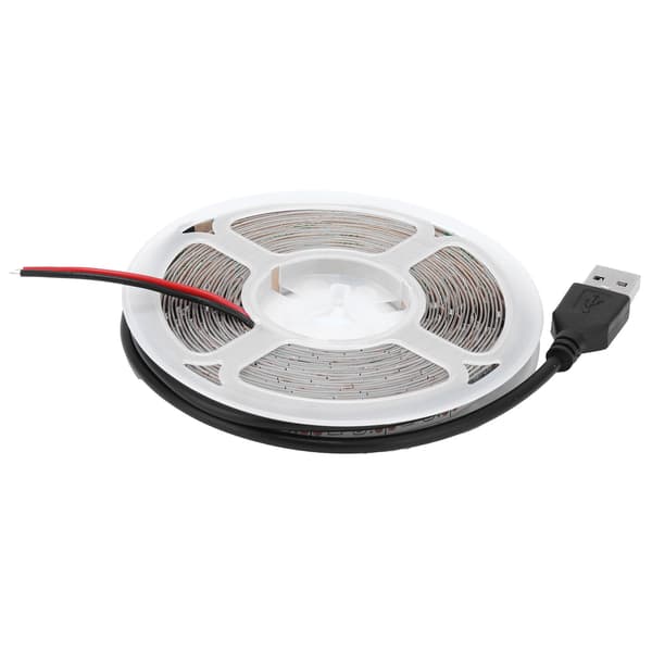 RGB Flexibla LED-strips USB-driven Lågspänning 5V LED-ljusremsa för Sovrum Bar KTV Rött Ljus