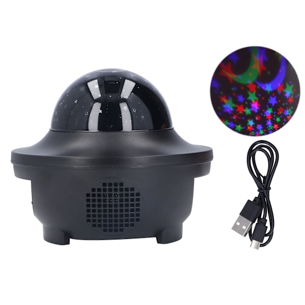 LED Bluetooth Star Projector RGB Night Light USB Charging 4 Mode Star Projection Light for Bedroom